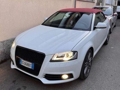 Usata Audi A3 Cabriolet Ambition 200 CV (147 kW) 2008 Bianco Cabrio
