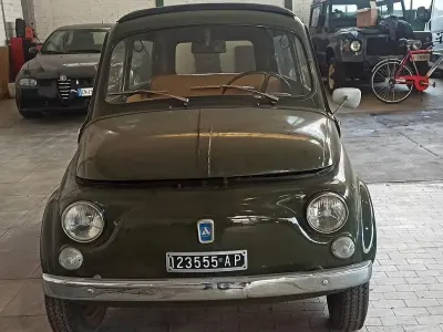Usata Fiat 500 18 CV (13 kW) 1970 Verde Utilitaria