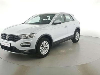 Usata VW T-Roc Business 150 CV (110 kW) 2021 White silver metallizzato SUV