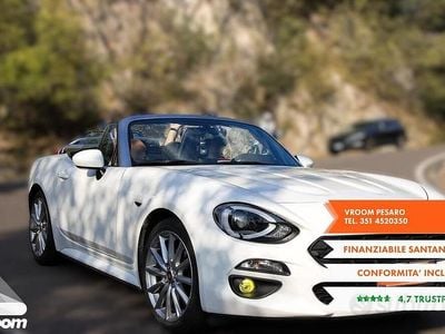 Usata Fiat 124 Spider Lusso 140 CV (102 kW) 2018 Bianco Cabrio
