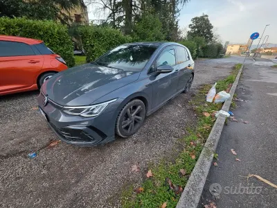 Usata VW Golf VIII R-line 130 CV (95 kW) 2020 Grigio Berlina