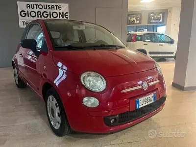 Usado Fiat 500C Pop 69 CV (50 kW) 2011 Rojo Descapotable