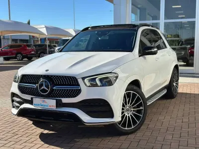 Usata Mercedes GLE300 Premium Plus 245 CV (180 kW) 2019 Bianco polare SUV