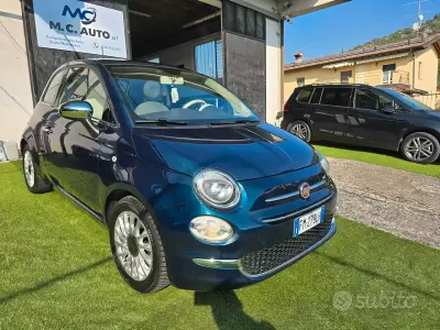 Usata Fiat 500 Lounge 69 CV (50 kW) 2018 Blu Berlina
