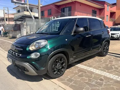 Usata Fiat 500L Cross 95 CV (69 kW) 2018 Verde Monovolume