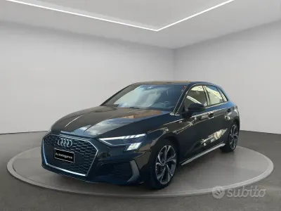 Usata Audi A3 150 CV (110 kW) 2024 Nero Berlina