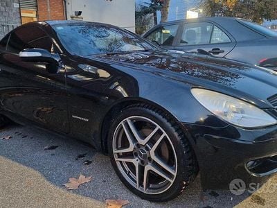 Usata Mercedes SLK200 AMG 163 CV (119 kW) 2007 Nero Cabrio