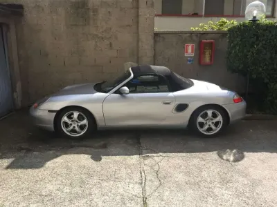 Usata Porsche Boxster 204 CV (150 kW) 1999 Grigio Cabrio