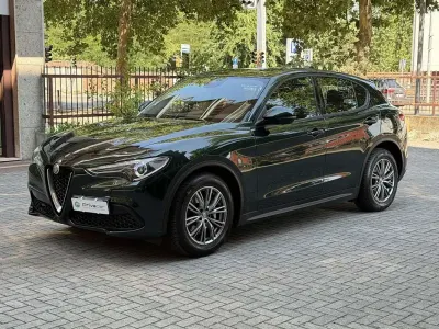 Usata Alfa Romeo Stelvio Business 160 CV (117 kW) 2021 Verde SUV