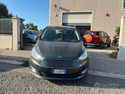 Gebraucht Ford C-MAX Titanium 120 PS (88 kW) 2017 Grau Van / Kleinbus