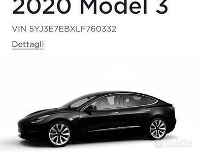 usata Tesla Model 3 dual motor AWD - 2020