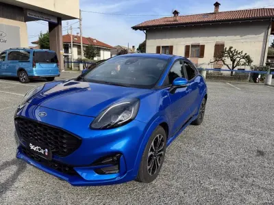 Usata Ford Puma ST-Line 125 CV (91 kW) 2021 Desert island blue SUV