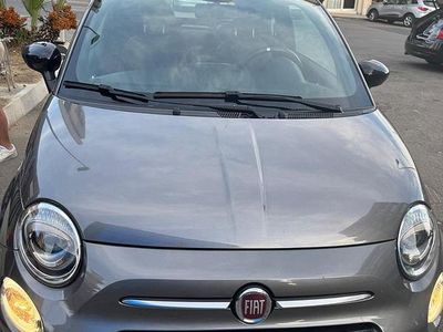 Usata Fiat 500C 70 CV (51 kW) 2021 Grigio Cabrio