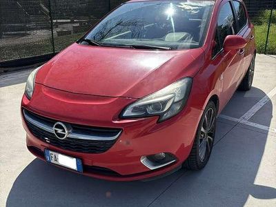Usata Opel Corsa Cosmo 90 CV (66 kW) 2015 Rosso Utilitaria