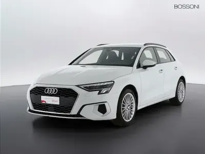 Usata Audi A3 Advanced 110 CV (80 kW) 2023 Bianco Berlina