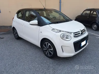 Usata Citroën C1 Shine 72 CV (52 kW) 2020 Bianco Utilitaria