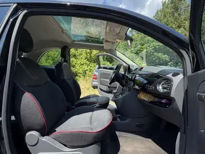 Usata Fiat 500 Lounge 69 CV (50 kW) 2015 Nero Utilitaria