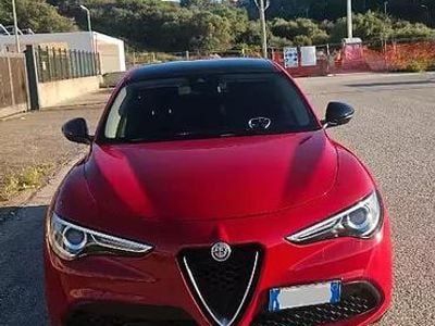 Usata Alfa Romeo Stelvio 160 CV (117 kW) 2020 Rosso SUV