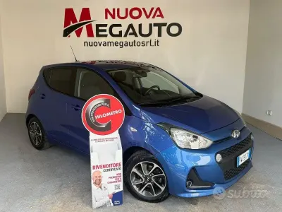 Usata Hyundai i10 67 CV (49 kW) 2019 Blu Utilitaria