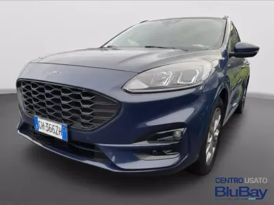 Usata Ford Kuga ST-Line 190 CV (139 kW) 2022 Blu SUV