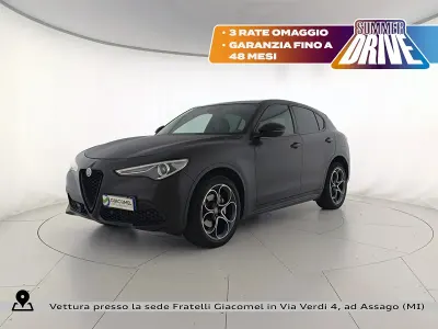 Usata Alfa Romeo Stelvio Veloce 280 CV (205 kW) 2022 Marrone SUV