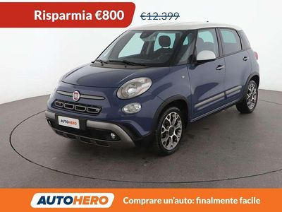 Begagnad Fiat 500L Cross 95 HK (69 kW) 2017 Blå Minibuss