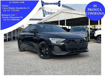 Nieuw Audi A3 S-line plus 150 PK (110 kW) 2025 Zwart Sedan