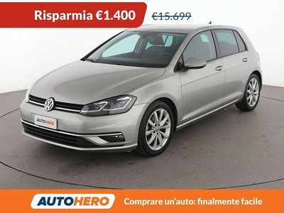 Usata VW Golf VII Executive 125 CV (91 kW) 2018 Grigio Berlina