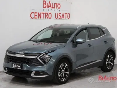 Begagnad Kia Sportage Style 136 HK (100 kW) 2022 Blå SUV