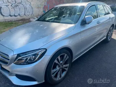 Usata Mercedes C220 177 CV (130 kW) 2014 Grigio Station wagon