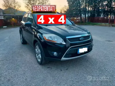 Usado Ford Kuga Titanium 136 CV (100 kW) 2010 Negro SUV