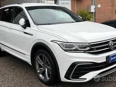 Usata VW Tiguan Allspace R-line 150 CV (110 kW) 2022 Bianco SUV