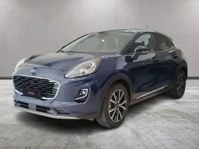 Usata Ford Puma Titanium 125 CV (91 kW) 2023 Blu/azzurro SUV