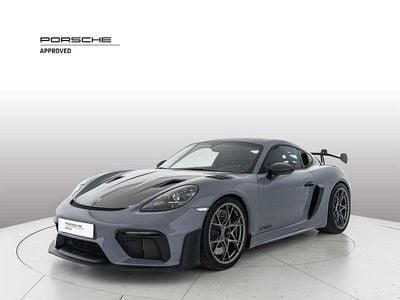 Usata Porsche Cayman GT4 500 CV (367 kW) 2024 U0 grigio artico Coupé