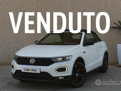 Usata VW T-Roc Cabriolet Style 110 CV (80 kW) 2021 Bianco Cabrio