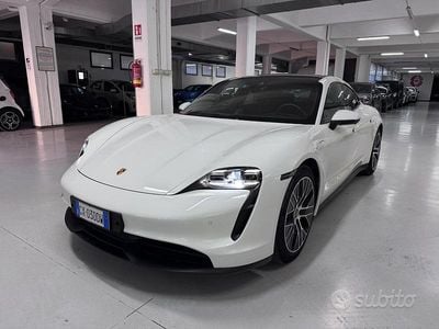 Usata Porsche Taycan 4S 400 kW (544 CV) 2021 Bianco Berlina