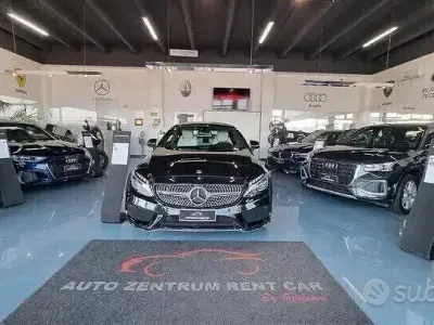 Usata Mercedes C250 Premium Plus 204 CV (150 kW) 2018 Nero Coupé