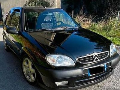 Usata Citroën Saxo 118 CV (86 kW) 2002 Nero Utilitaria