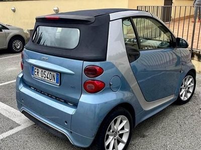 Usata Smart ForTwo Cabrio Passion 54 CV (39 kW) 2013 Blu Cabrio