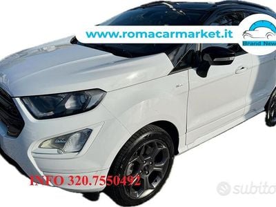 Usata Ford Ecosport ST-Line 100 CV (73 kW) 2019 Bianco SUV