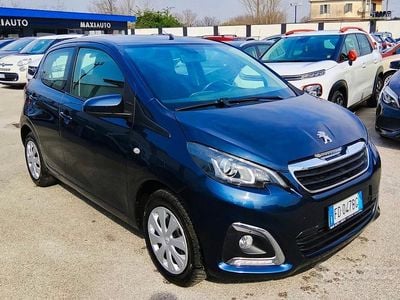 Usata Peugeot 108 69 CV (50 kW) 2016 Blu Utilitaria