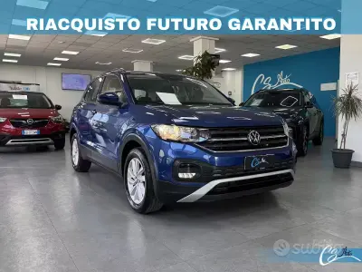 Usata VW T-Cross Advance 110 CV (80 kW) 2022 Bluazzurro SUV