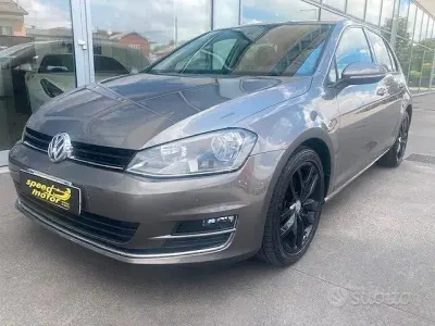 Usata VW Golf VII Highline 110 CV (80 kW) 2013 Grigio Berlina