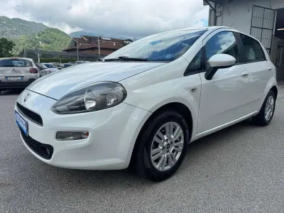 Usata Fiat Punto Lounge 69 CV (50 kW) 2014 Bianco Utilitaria