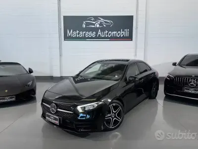Usata Mercedes A200 AMG Line Premium 150 CV (110 kW) 2023 Nero Berlina