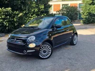 Usata Fiat 500C Lounge 69 CV (50 kW) 2018 Nero Cabrio