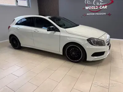 Usata Mercedes A200 Premium 136 CV (100 kW) 2013 Bianco Utilitaria