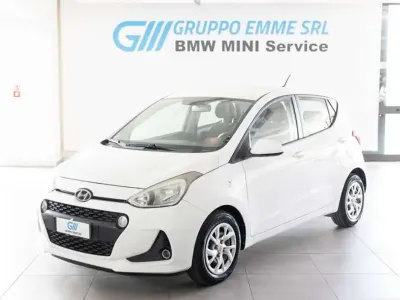 Usata Hyundai i10 67 CV (49 kW) 2017 Bianco Utilitaria