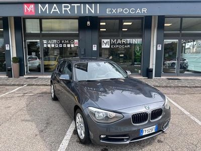 Usata BMW 114 Sport Line 95 CV (69 kW) 2015 Grigio Utilitaria