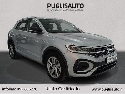 Usata VW T-Roc R-line 110 CV (80 kW) 2022 Grigio SUV
